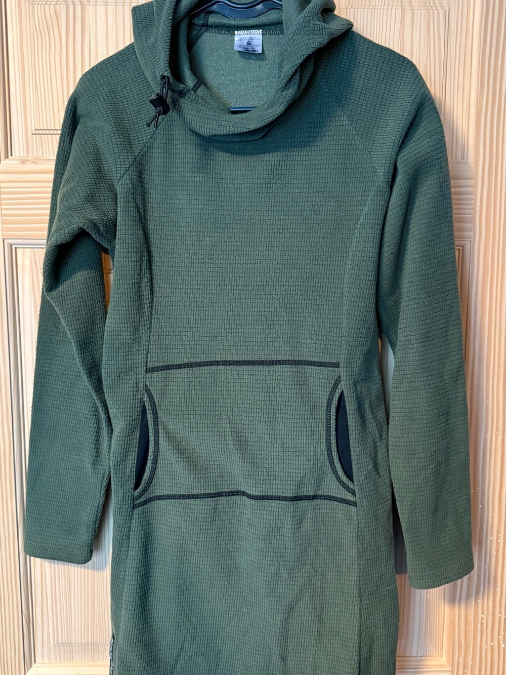 Melanzana micro grid dress size L